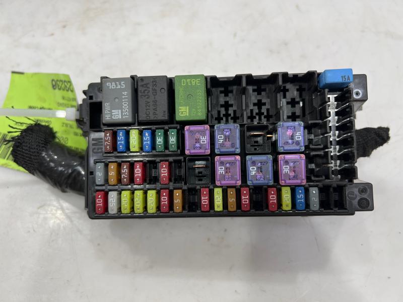 2021 Chevrolet Trailblazer Cabin Fuse Box