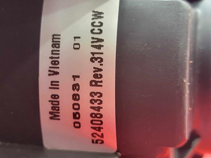 2006 Chevrolet Impala Blower Motor