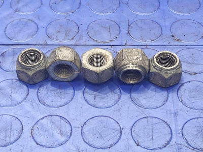 1977-1979 Cadillac Seville Steel Wheel Lug Nuts 5 Pcs Genuine OEM Parts