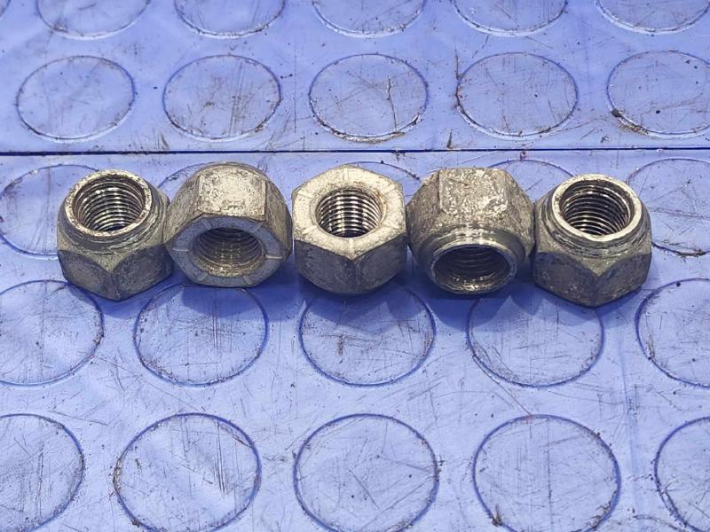 1977-1979 Cadillac Seville Steel Wheel Lug Nuts 5 Pcs Genuine OEM Parts