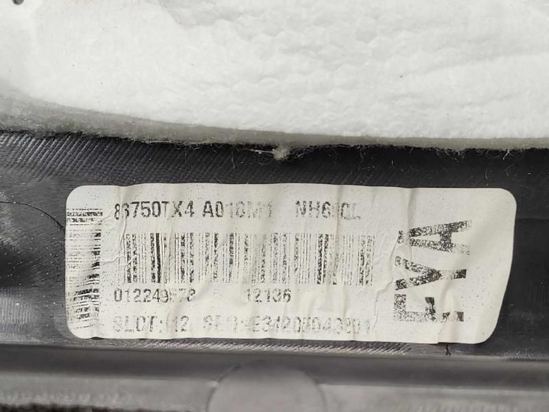 2013 Acura RDX Rear Door Trim Panel
