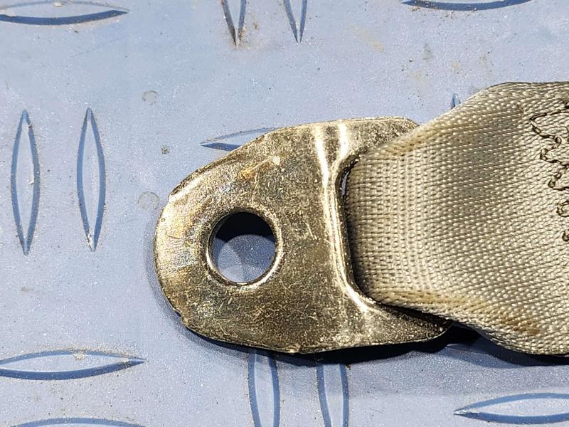 2017 Toyota Corolla Rear Seat Belt
