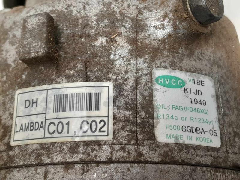 2016 Genesis Genesis A/C Air Compressor