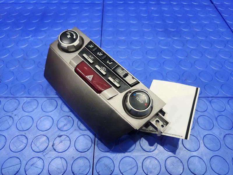 2012 Subaru Legacy Heater A/C Control