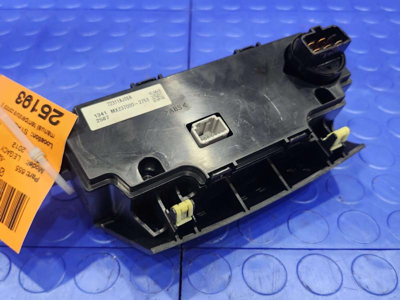 2012 Subaru Legacy Heater A/C Control