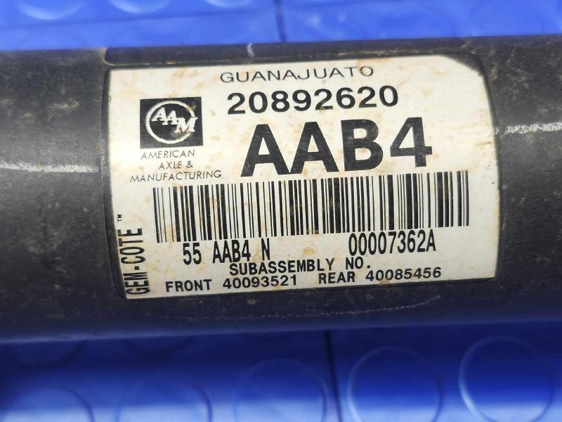 2014 Cadillac CTS Rear Drive Shaft
