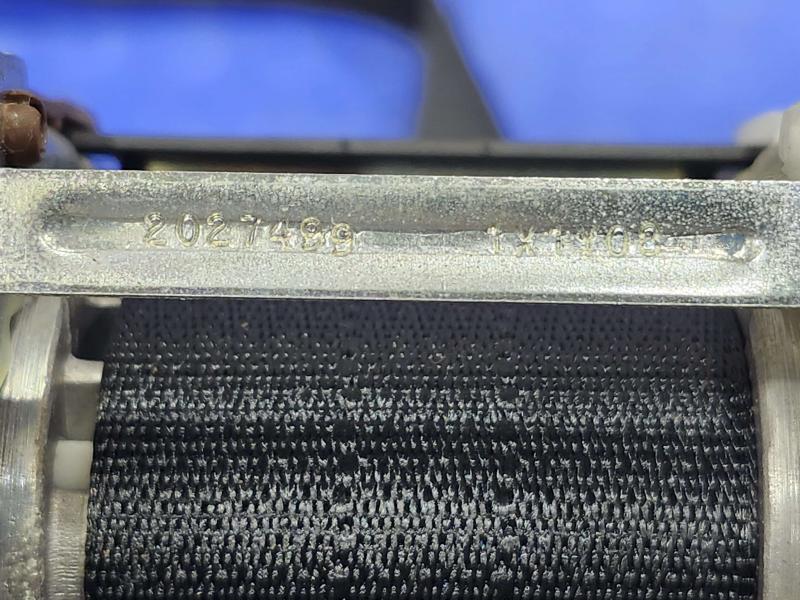 2012 Jeep Grand Cherokee Rear Seat Belt