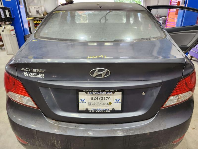 2013 Hyundai Accent Trunk/Decklid/Hatch/Tailgate