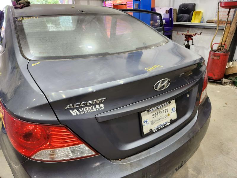 2013 Hyundai Accent Trunk/Decklid/Hatch/Tailgate