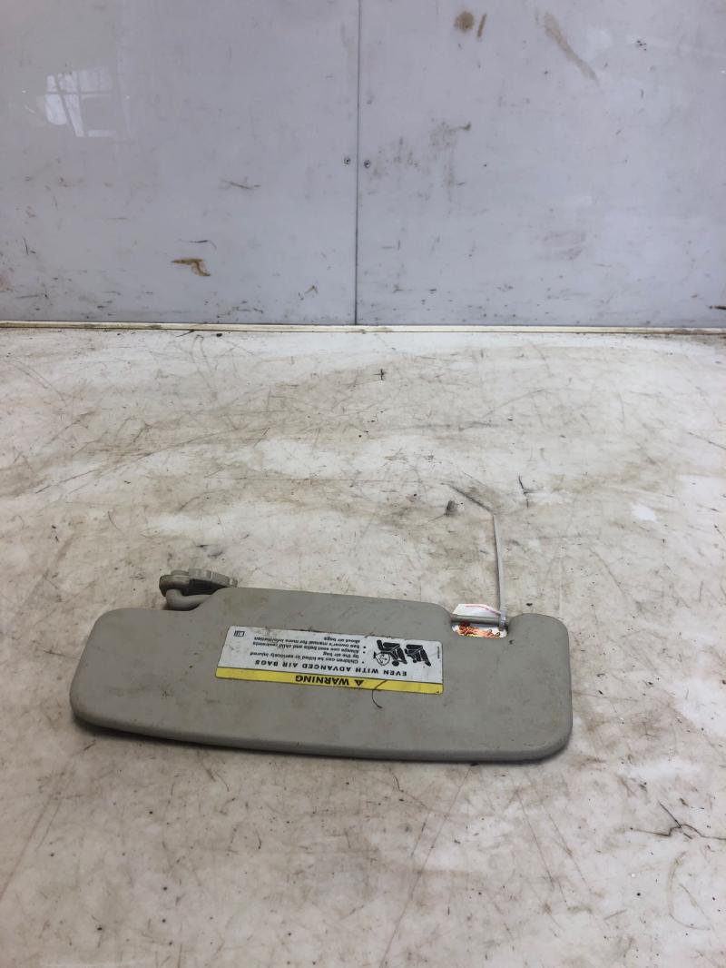 2008 - 2015 Smart Fortwo Sun Visor RH Passenger Side Gray w/ Mirror OEM 4518100210C24A
