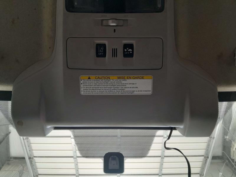 2015 Subaru Crosstrek Front Console