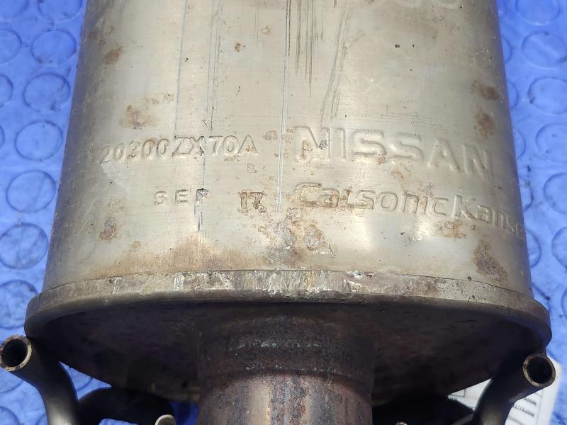 2018 Nissan Maxima Muffler
