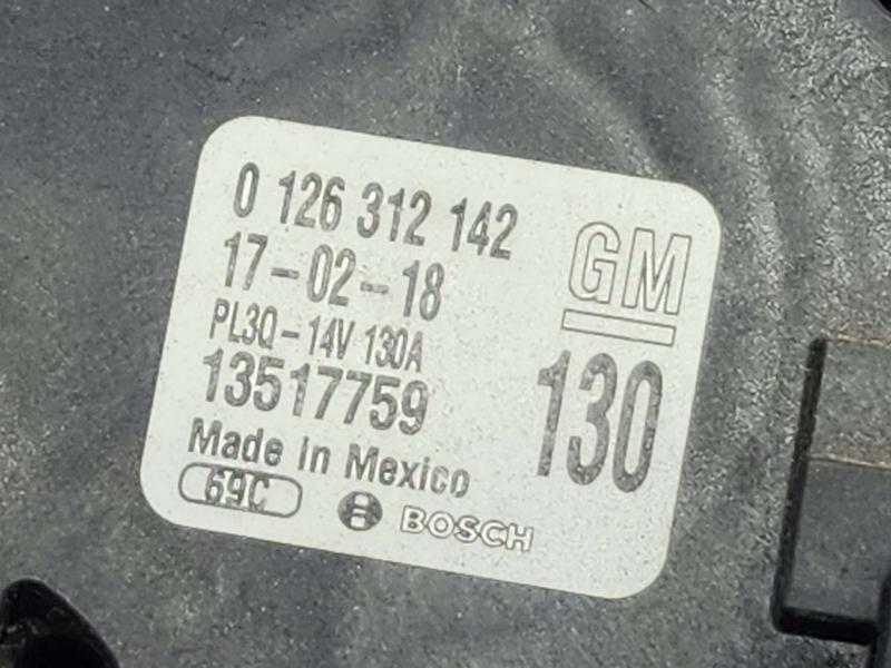 2018 Chevrolet Equinox Alternator