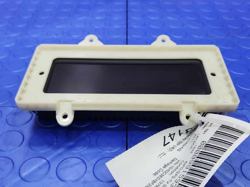 2010-2012 Buick Lacrosse Infotainment Graphic Info Display Screen OEM 20825154