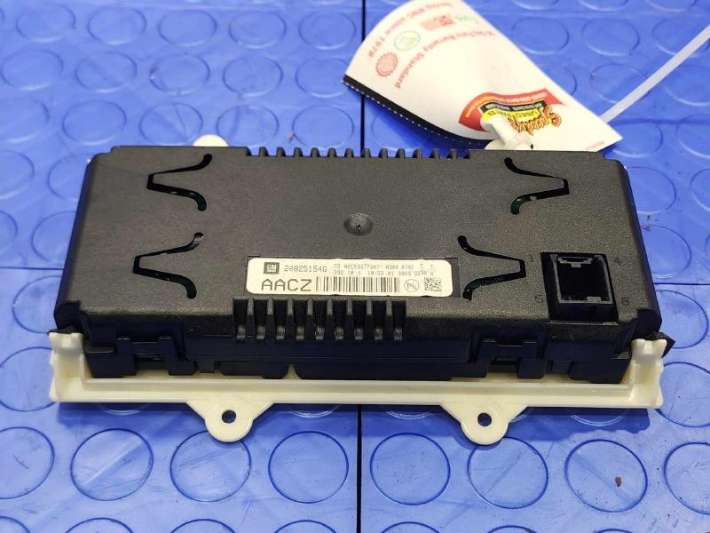 2010-2012 Buick Lacrosse Infotainment Graphic Info Display Screen OEM 20825154
