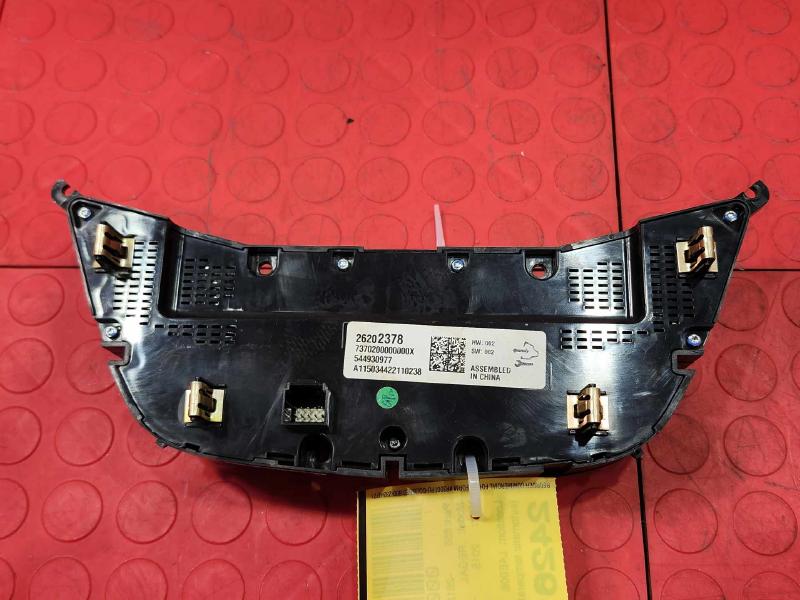 2015 Buick Regal Heater A/C Control