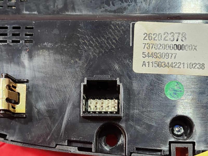 2015 Buick Regal Heater A/C Control