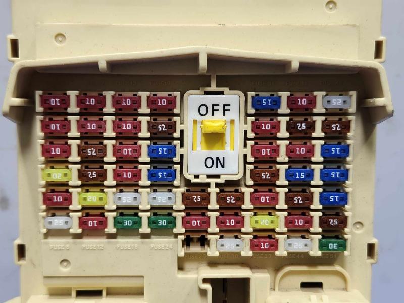 2017 Kia Niro Cabin Fuse Box