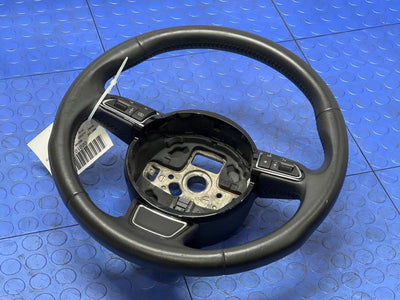 2015-2016 Audi A3 Steering Wheel Black Leather without Paddle Shift OEM 8V0419091BBCJM