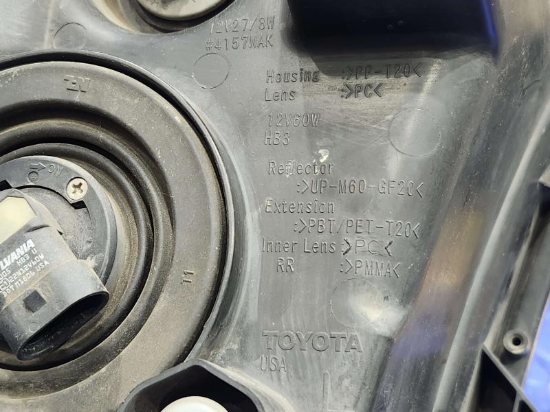 2007 Toyota Tundra Headlamp Assembly