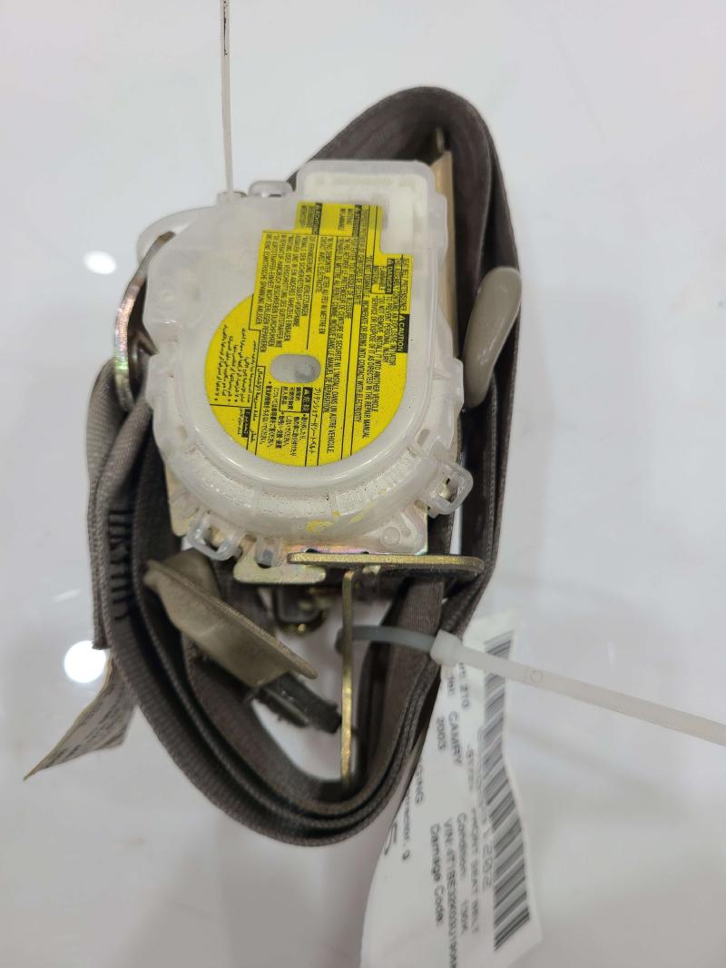 2003 Toyota Camry Front Seat Belt