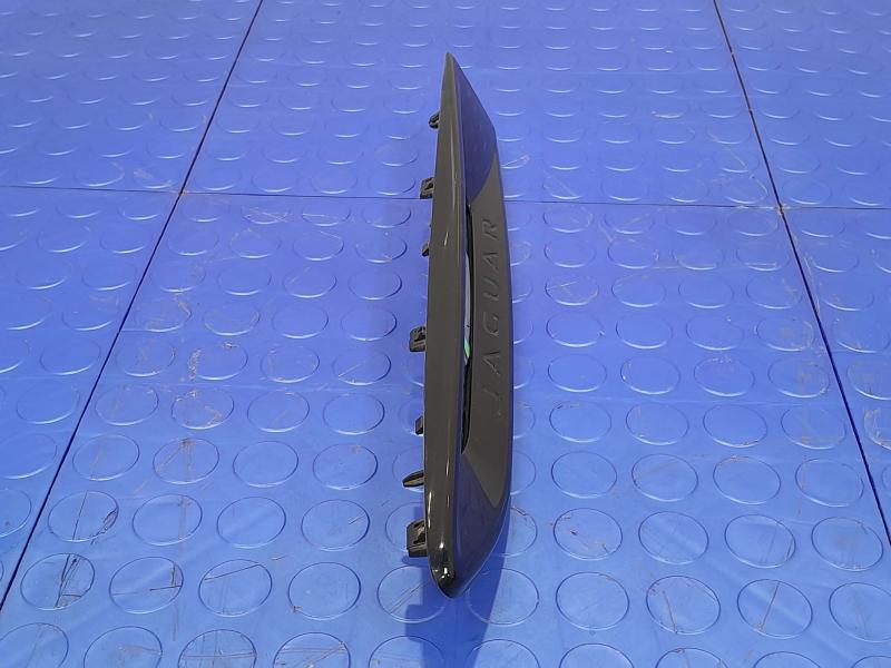 2017 Jaguar XE R-Sport Fender Side Vent Molding Gloss Black Left Driver Side OEM T4N16033,LH