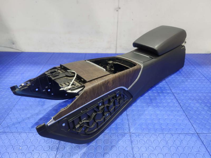2013-2017 Audi A7 Floor Center Console Assembly Black Leather OEM 4G0863244D24A