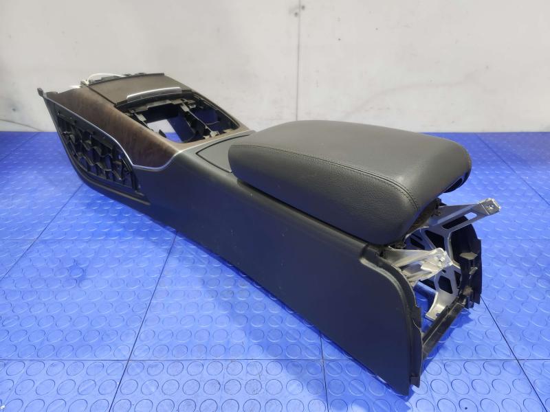 2013-2017 Audi A7 Floor Center Console Assembly Black Leather OEM 4G0863244D24A