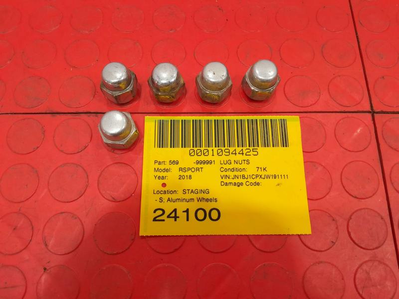 2018 Nissan Rogue Sport Lug Nuts