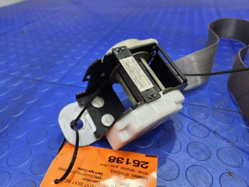2007 Dodge Grand Caravan Front Seat Belt
