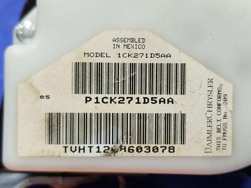 2007 Dodge Grand Caravan Front Seat Belt