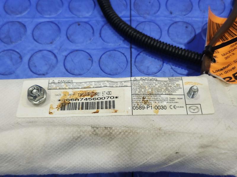 2013 Mazda Mazda2 Air Bag