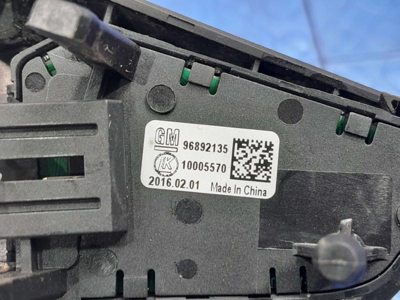 2016 Chevrolet Trax Combination Switch