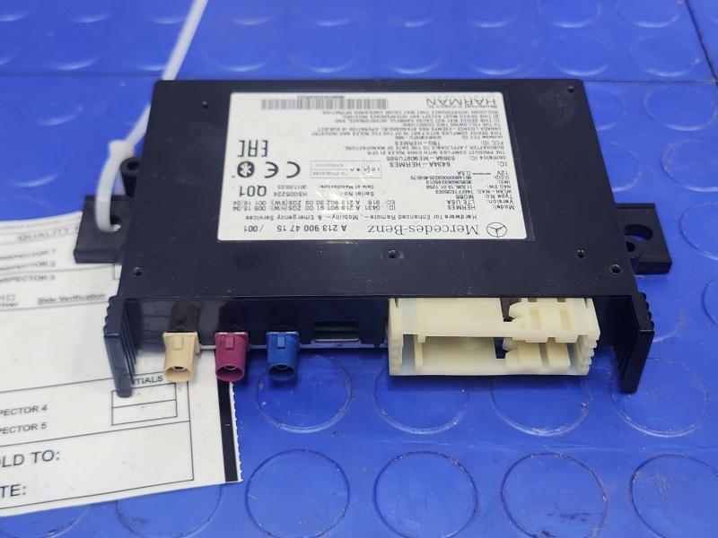 2017 Mercedes-Benz C-Class W205 Telematics Communications Module OEM 2139004715