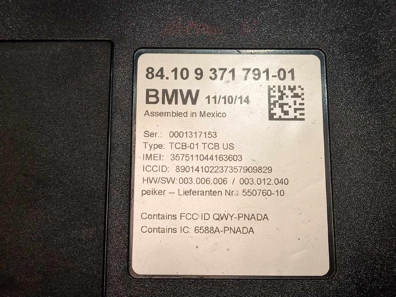 2015 BMW 428i Chassis Brain Box