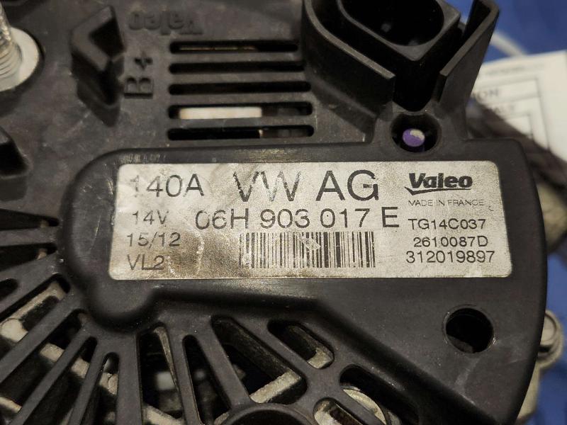 2012 Audi TT Alternator