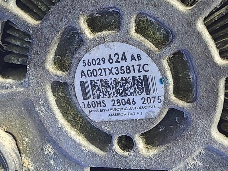 2016 Jeep Cherokee Alternator