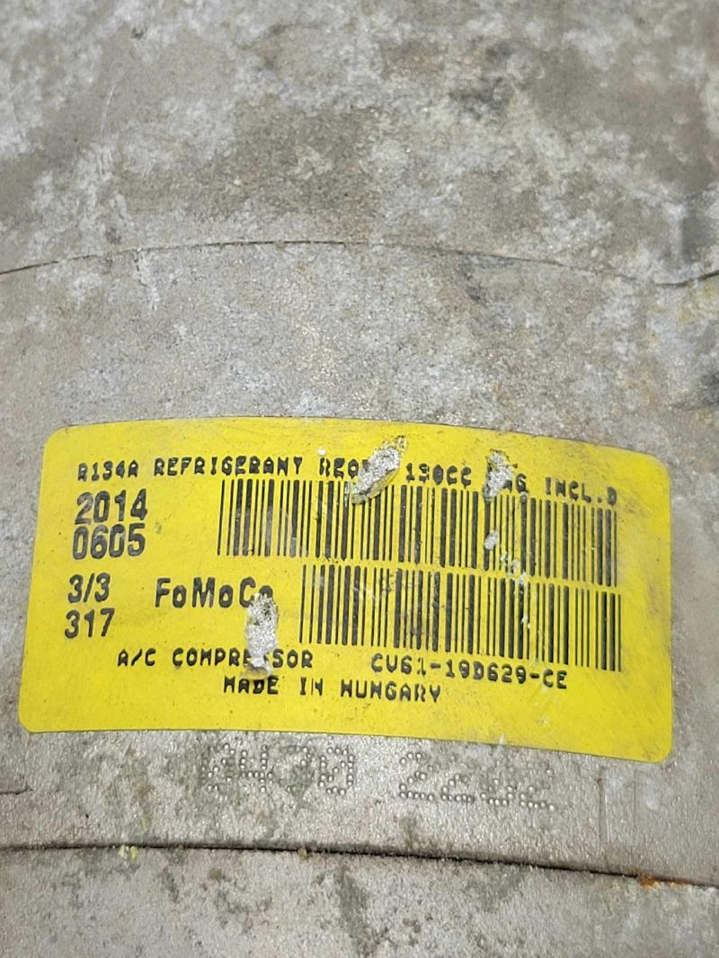2013 - 2016 Ford Escape 1.6L AC Compressor Assembly OEM CV6119D629CE
