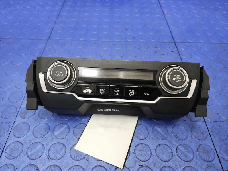 2016 Honda Civic Heater A/C Control