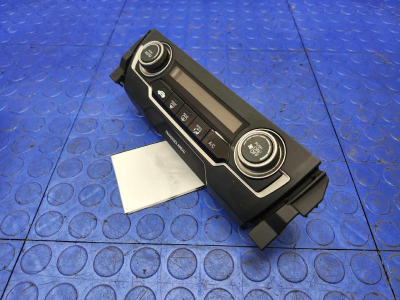 2016 Honda Civic Heater A/C Control