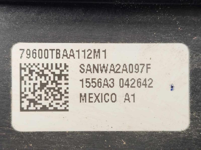 2016 Honda Civic Heater A/C Control