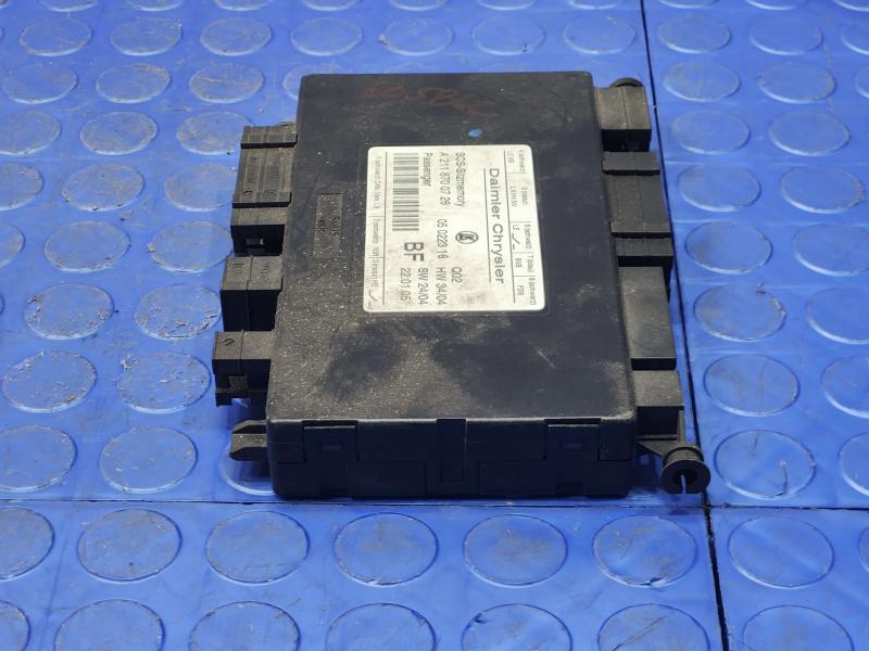 2006 Mercedes E-Class Chassis Brain Box