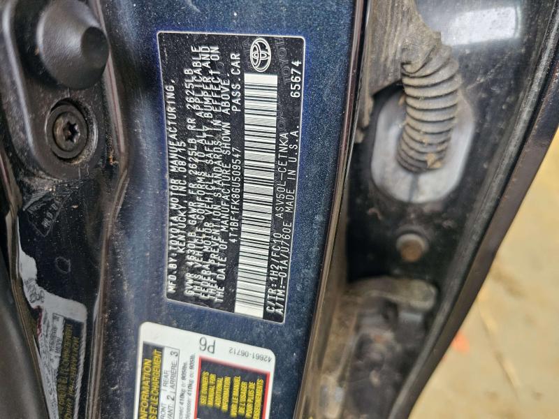 2016 Toyota Camry Lower Control Arm Front