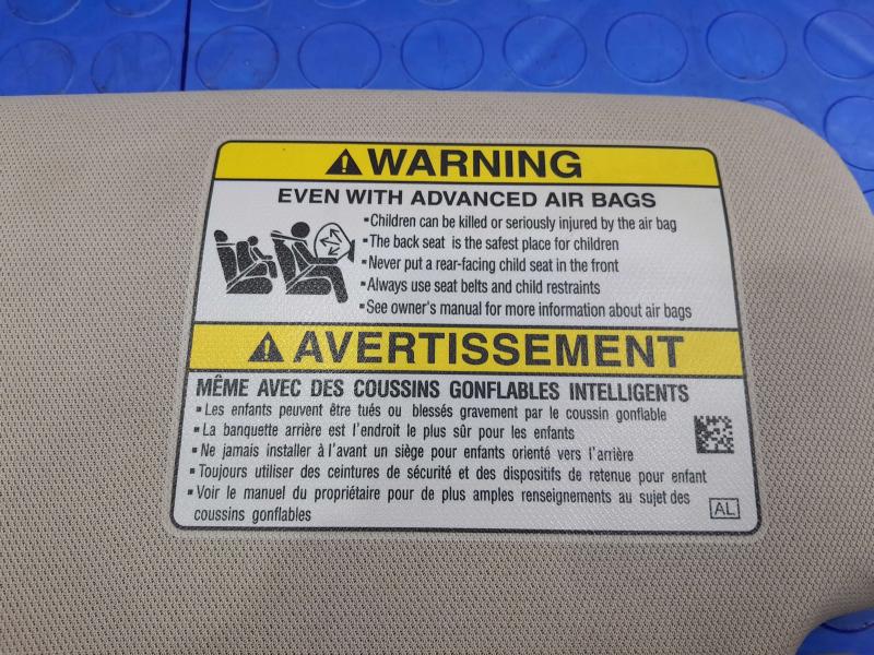 2015 Subaru Legacy Sun Visor