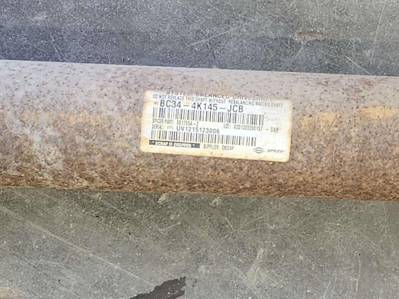 2012 Ford F-250 Super Duty Rear Drive Shaft