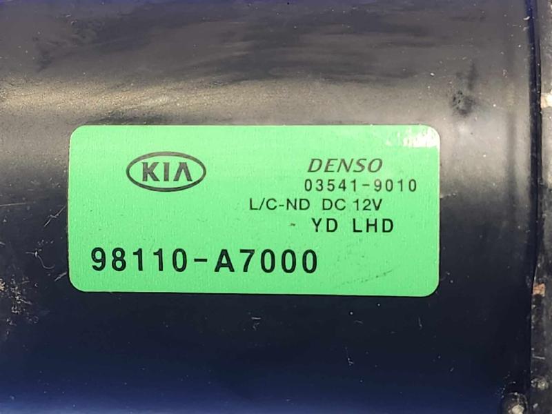 2014-2018 Kia Forte Windshield Wiper Motor Genuine OEM Part 98110A7000