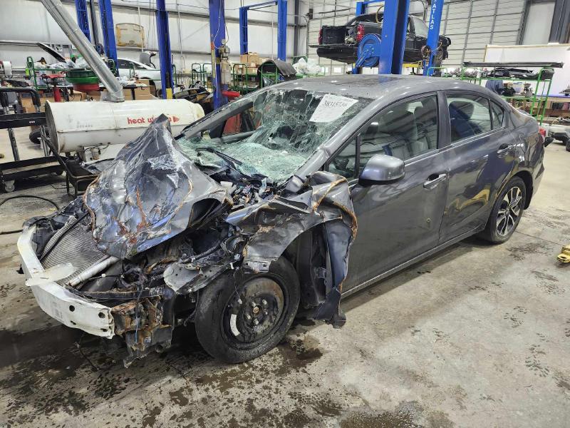 2013 Honda Civic Rear Door Latch