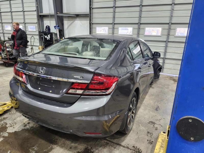 2013 Honda Civic Rear Door Latch