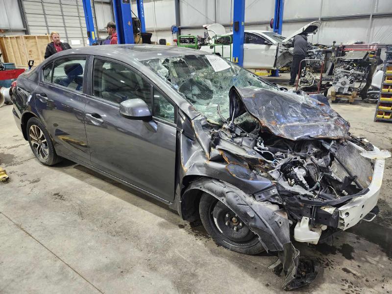 2013 Honda Civic Front Door Regulator