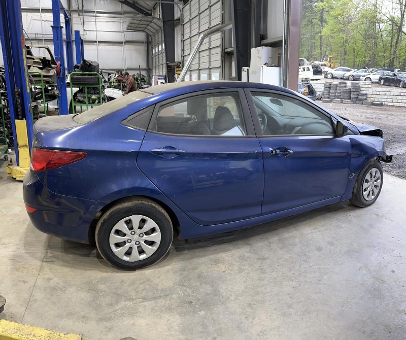 2016 Hyundai Accent Center Pillar